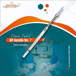 HEALTH CURE B.P. Handle Scalpel Handle No. 7 Utility Forceps