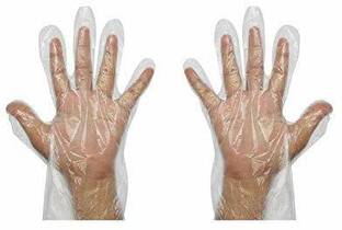 Ladwa Transparent Hand Gloves Wet and Dry Disposable Glove Set