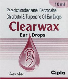Clearwax Ear Drop 10ml X 2s Medicine Dispenser
