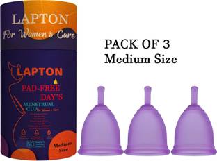 LAPTON Medium Reusable Menstrual Cup