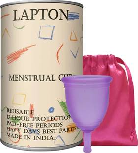 LAPTON Medium Reusable Menstrual Cup
