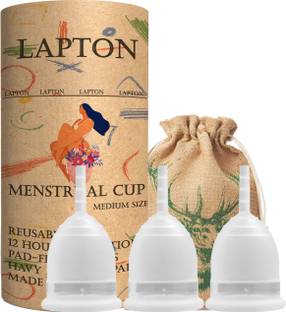 LAPTON Medium Reusable Menstrual Cup