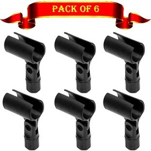 PEARL Mic Clamp Code # 17 | Mic Clamp For XLR Microphone Only | Pack of 6