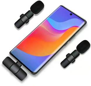 GUGGU ATY_904A_K9 DUAL WIRELESS MICROPHONE PLUG & PLAY FOR YOUTUBE,VIDEO RECORDING Microphone