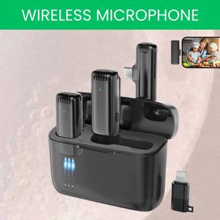 Clairbell J13 (Wireless Microphone)With Noise Reduction Coller Mic forYouTube/VloggingQ252 Microphone