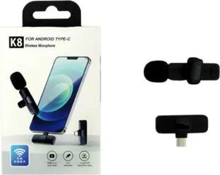 YAROH ATY_907A_K8 WIRELESS MICROPHONE WITH RECEIVER FOR ALL TYPE-C LIGHTNING PHONES Microphone