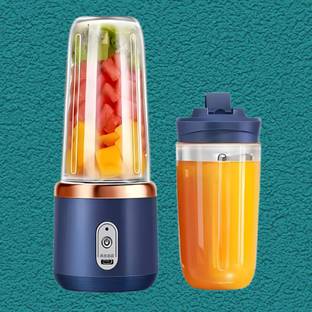 Khatushyam Portable USB Rechargeable Juicer Blender Mini Smoothie Maker Bottle 105 W Juicer Mixer Grin...
