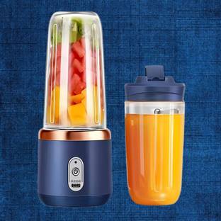 PICKORA Portable USB Rechargeable Juicer Blender Mini Smoothie Maker Bottle 105 W Juicer Mixer Grinder