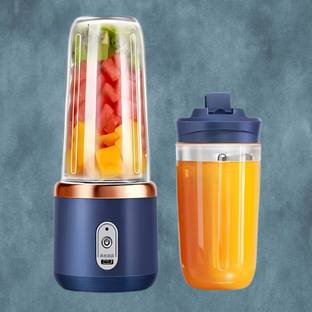 Khatushyam Portable USB Rechargeable Juicer Blender Mini Smoothie Maker Bottle 105 W Juicer Mixer Grin...