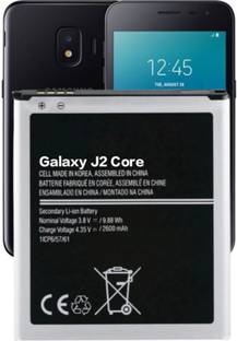 TokTon Mobile Battery For  Compatible Samsung Galaxy J2 Core 2600mAh Full Backup