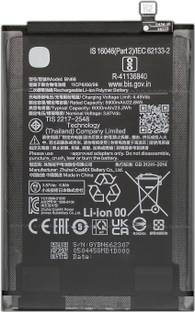 Safa Mobile Battery For  Redmi 10 / Redmi 10 Power - 6000mAh