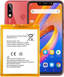 RAPPER Mobile Battery For  Tecno Camon i4 / Camon BL-4CT iSky3 / KB3 / CB7 / CB7J / KB7 / KB7J