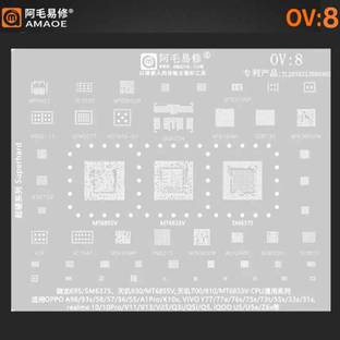 AKT AMAOE OV-8 STENCIL & VIVO Stencil Supported ic Model List MPSN27 Y075306 Y075306 MT6360UP MT6315NP MT6365VPW SDR735 MT6160MV BGA254 V07916-55 OPM5577 9902-11 RT8759 . Stencil