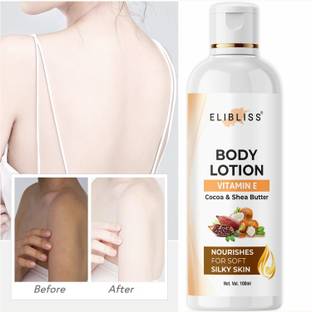 ELIBLISS Body Lotion Nourishing Body Milk with Almond Oil & Vitamin E