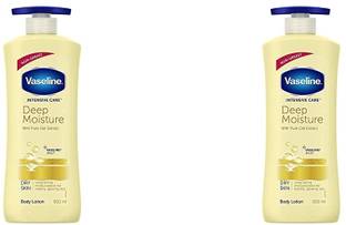Vaseline DEEP MOISTURE NEW BODY LOTION (600 ML X 2 )