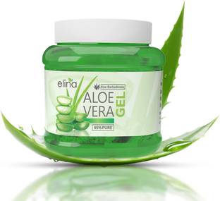elina Multi-Purpose Pure Aloe Vera Gel for Skin,Hair,Face Care(Acne/Scars/Dark Spots)