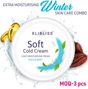 ELIBLISS Deep Nourishing Soft, Smooth & Glowing Skin Cold Cream for All Skin Type