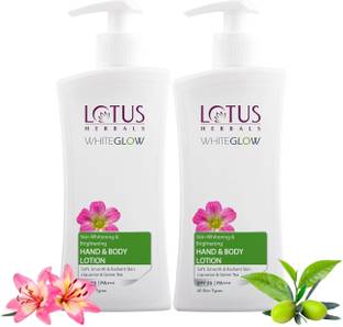 LOTUS HERBALS Skin Whitening& Brightening Hand&Body Lotion SPF-25|PA++++