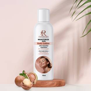 Rasayan Motsturize Skin Body 50Ml &Moisturize body Lotion For Women And Men, Dry Skin