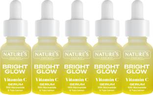 Nature's Essence Bright Glow Vitamin C Serum_12Ml (Pack of 5)