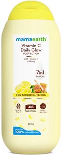 Mamaearth Vitamin C Daily Glow Body Lotion For Skin Brightening with Vitamin C & Honey