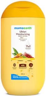 Mamaearth Ubtan Moisturizing Body Lotion with Turmeric & Saffron for Glowing Skin