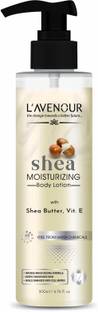 L'avenour Shea Butter Moisturizing Body Lotion For Deeply Hydrate & Soothe Dry Skin