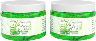 elina 100% Pure Aloe Vera Gel for Skin,Hair,Face Care (Acne/Scars/Dark Spots)-Green