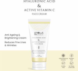 Globus Naturals Hyaluronic Acid & Vitamin C Anti Ageing Face Cream