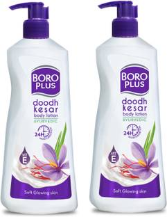 BOROPLUS Doodh Kesar Lotion 400ml - Pack of 2