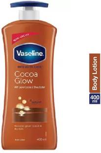 Vaseline COCOA GLOW WITH PURE COCOA & SHEA BUTTER BODY LOTION 400ML SET 1