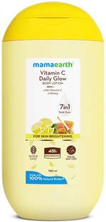 Mamaearth Vitamin C Daily Glow Body Lotion For Skin Brightening with Vitamin C & Honey