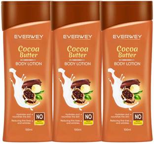 Everwey Nourishing Cocoa Butter Body Lotion Pack Of 3