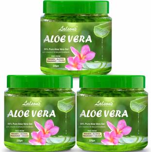 Lalson's Pure Aloe Vera Gel - Repairing & Soothing for Face, Body & Hair