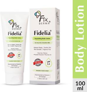 Fixderma Fidelia Nourishing Body Lotion, For Super Dry, Flaky & Sensitive Skin