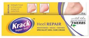 krack Happy Feet, Heel Repair Cream, World's No.1 Foot Care Expert, 25G