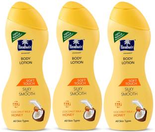 Parachute Advansed Soft Touch Body Lotion, With Pure Coconut Milk, 72h Moisturization 250ml x 3