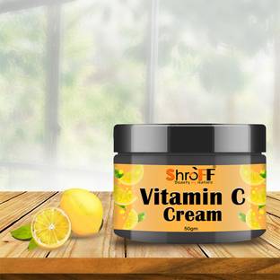 Shroff vitamin c face cream for skin whitening brightening hyperpigmentation cream face