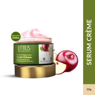 Lotus Botanicals GlycoBoost Radiant Skin Serum Cream with Glycolic Acid & Red Apple | SPF 20