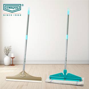 UNIQUE Cloth wiper mop stick Cotton mop refill sweepy floor wiper for home cleaning Mop Set