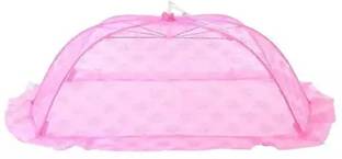 TAPODHANI ENTERPRISES Foldable Full Cover Baby Mosquito Net Umbrella Net For Infant HDPE - High Density Poly Ethylene Washable Infants Mosquito Net