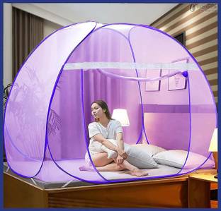didhiti HDPE - High Density Poly Ethylene Adults Washable mosquito net queen machardani for double bed 6 6 - 7 7 mosquito dani machhardani Mosquito Net