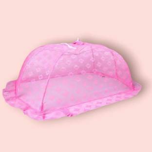 ZIMBLE Umbrella Mosquito Net for New Born Baby Safe Sleep. protection from mosquito, Nylon Washable Kids Mosquito Net