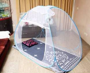 Maharani G Nylon Adults Washable Adjust Upto 7x4 Single Bed Mosquito Net Mosquito Net