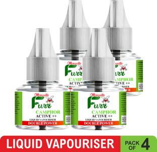 Mosquito Furr Camphor Active plus Liquid Mosquito Vaporiser Refill Mosquito Vaporiser Refill