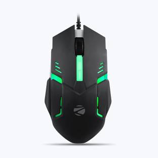 ZEBSTER Zeb Scrpio Wired Ambidextrous Optical  Gaming Mouse