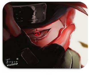 Fisio Anime Mousepad Printed Kakashi from Naruto Gaming Accessories Laptop Computer Non Slip Base Mousepad