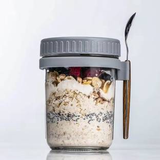 JIGSHTIAL Glass Utility Container  - 350 ml
