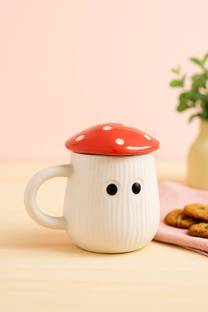 ABC CUTE MUSHROOM COFFEE MUG Ceramic Coffee Mug