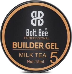 BOLT BEE Builder Gel Nail Art UV Gel for Quick Building Nail Extension - 15ML